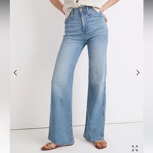 Madewell 11” High-Rise Flare Jeans